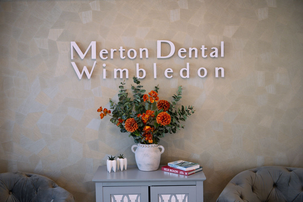 Merton Dental Wimbledon reception area